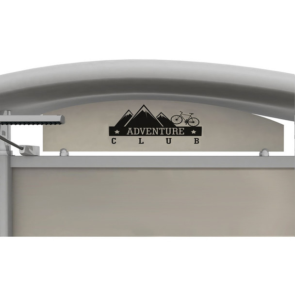 Metal Fusion Graphic Header for Timberline 7.63 x 39.5 Header Left