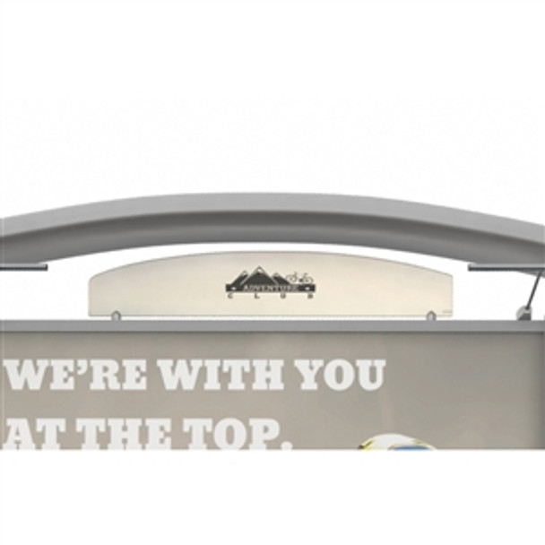 Metal Fusion Graphic Header for Timberline Arch Top