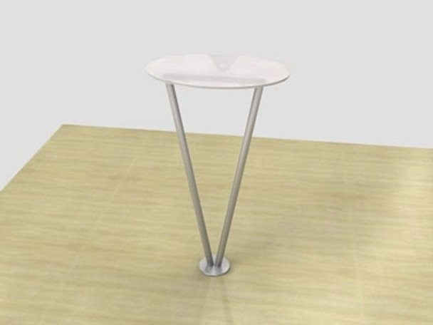Timberline Acrylic Table with legs