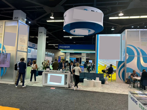 Impressive 16' T Backlit Custom Booth 20' x 20' up to 20' x 50'