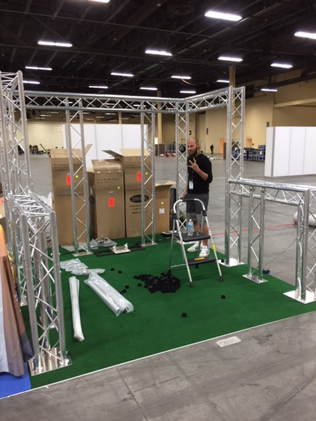 High-End Truss Tradeshow Booth 