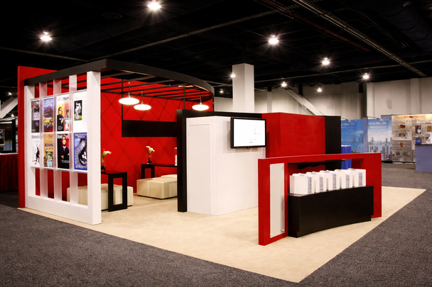 Premium 20x20 Island Trade Show Booth