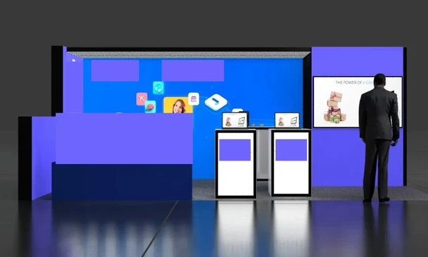 Custom exhibition booth