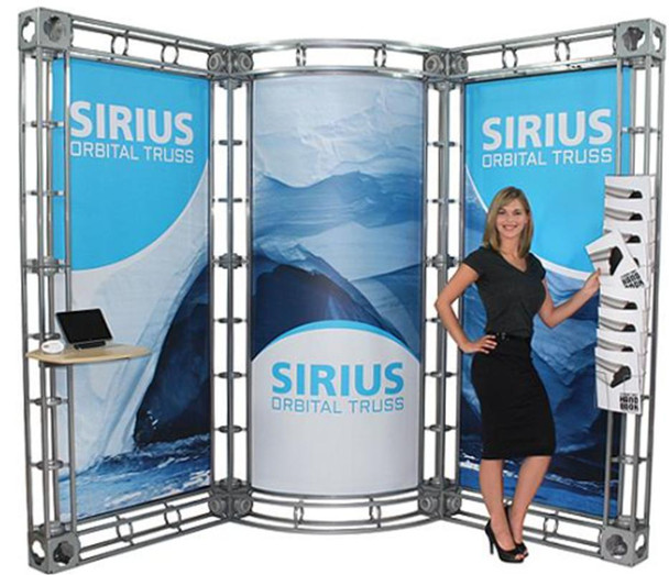 Sirius 10x10 Truss Display with Wheeled Case