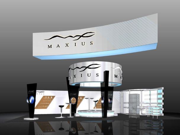 Custom Made Trade Show Display Booth - Original Value $450,000