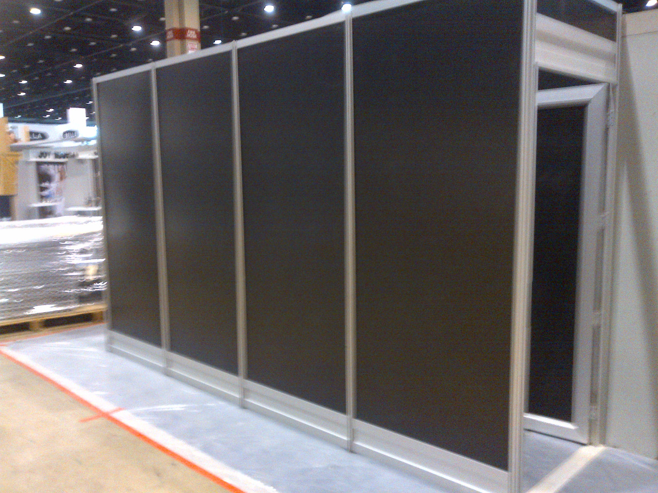 Recently Sold Used Booth! - MIS Storage Area with Dual Locking Doors ...
