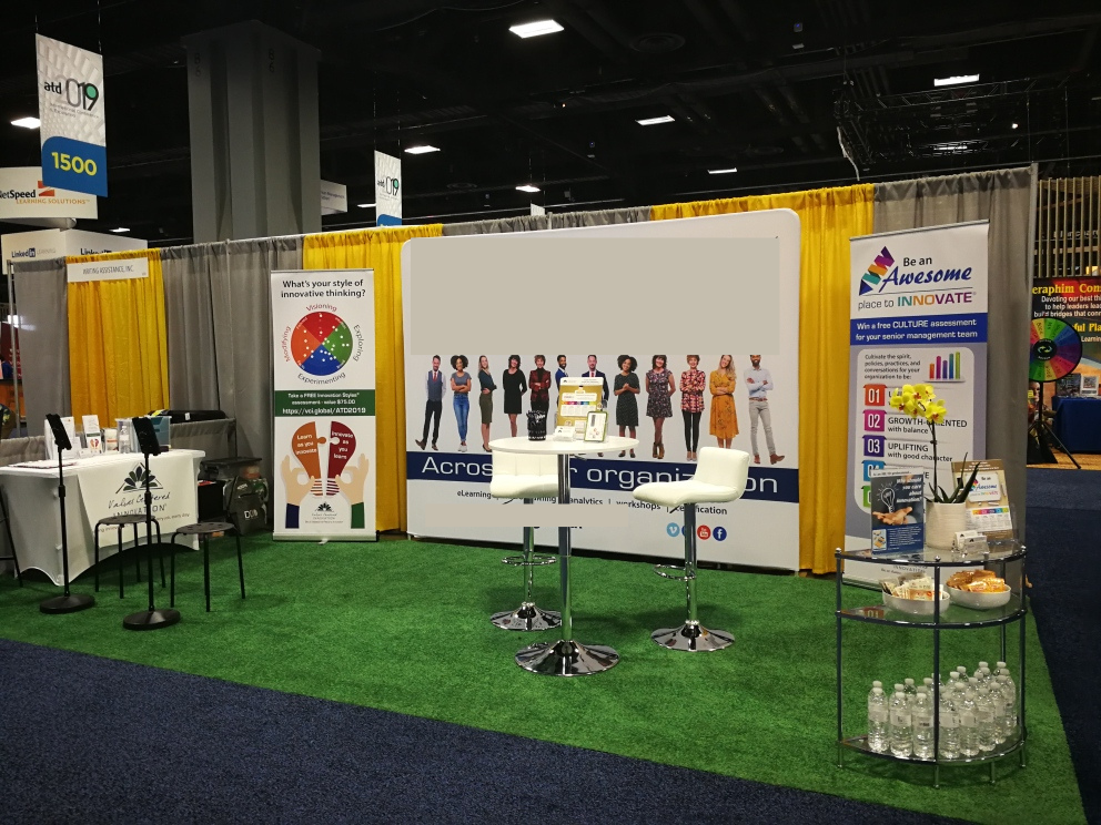 Recently Sold Used Booth! - Full Set of Tradeshow/Exhibitor Display ...