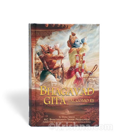Bhagavad-gita As It Is, Compact, Hardbound, Spanish