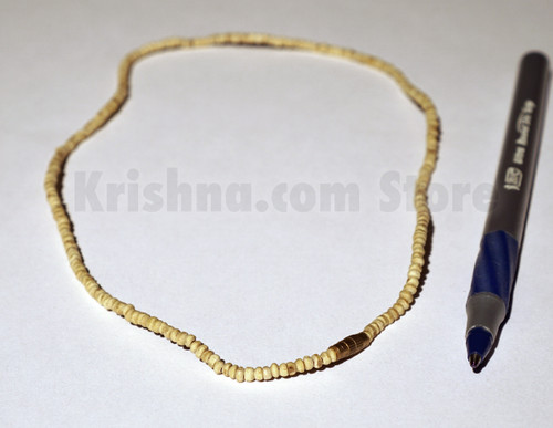 Tulasi Neck Beads, Small Round, 16.5"