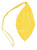 Medium Cotton Bead Bag  w/ Zipper, Light Yellow