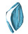 Medium Cotton Bead Bag  w/ Zipper, Cadet Blue