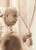 Srila Prabhupada Sepia Photo, Holding Initiate's Beads, 5" x 7"