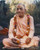 Srila Prabhupada Photo, Holding a Marigold Flower, 16"x20"