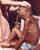 Srila Prabhupada Photo, Receiving Massage, 16"x20"