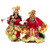 Radha Krishna Deity Set 7.5”, Red Outfit