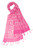 Pink Raw Cotton Scarf
