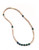 Medium Tulasi Neck Beads, Blue, Green, & Silver