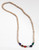 Medium Tulasi Neck Beads, Rainbow & Silver