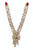 Crystal Garland Deity Necklace, 2.25"
