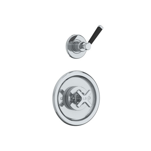 Lefroy Brooks Mackintosh black Archipelago thermostatic valve & flow control