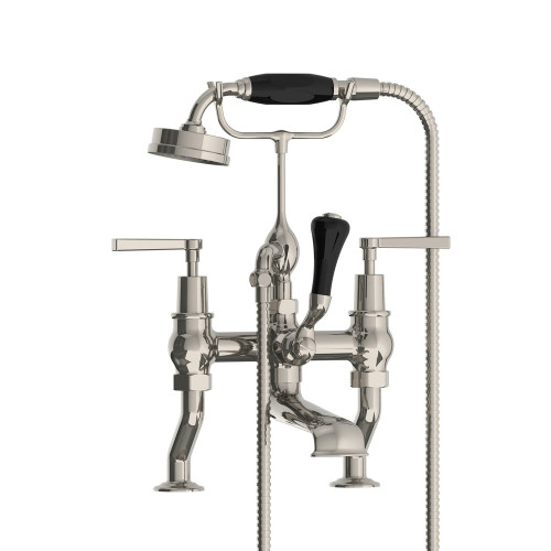 Lefroy Brooks Mackintosh deck mounted bath shower mixer with metal lever Lefroy Brooks Mackintosh deck mounted bath shower mixer with metal lever