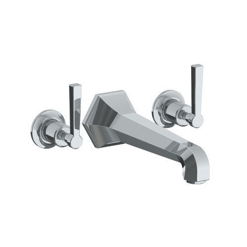 Lefroy Brooks Mackintosh wall bath filler with metal levers Lefroy Brooks Mackintosh wall bath filler with metal levers