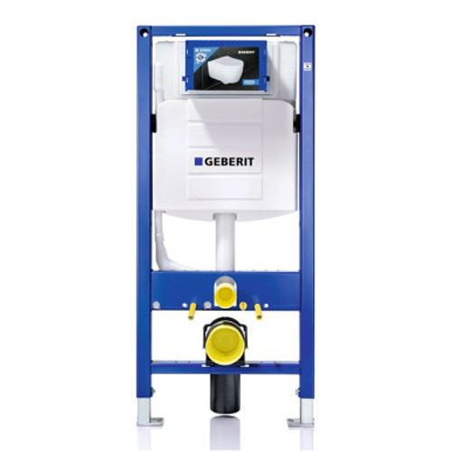 Geberit Duofix 1120mm WC Frame Blue With Sigma 120mm Concealed Cistern Geberit Duofix 1120mm WC Frame Blue With Sigma 120mm Concealed Cistern