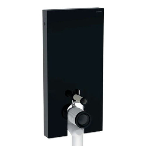 Geberit - Monolith WC Unit & Cistern for Floorstanding WC's - Black/Aluminium Height 1010mm Geberit - Monolith WC Unit & Cistern for Floorstanding WC's - Black/Aluminium Height 1010mm