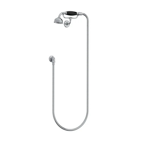 Lefroy Brooks Classic black lever w/m handshower kit