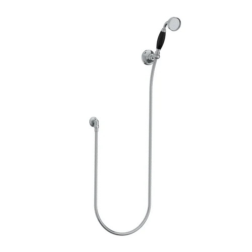 Lefroy Brooks Classic black handshower & wall bracket