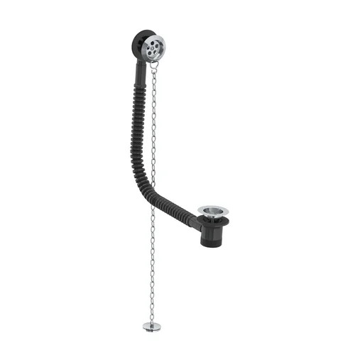 Lefroy Brooks Classic stowaway bath waste & overflow, plug & chain Lefroy Brooks Classic stowaway bath waste & overflow, plug & chain