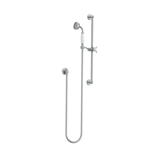 Lefroy Brooks Classic hand shower on sliding rail