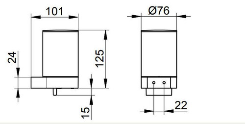 Keuco Plan Soap Dispenser  - Chrome