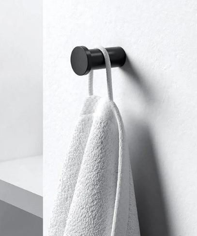 Keuco Plan Robe Hook - Matt Black
