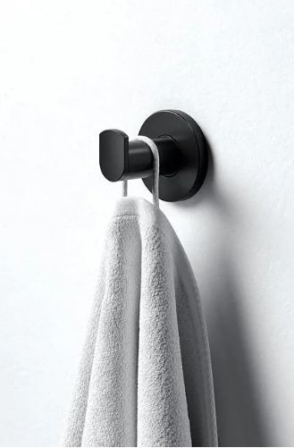Keuco Plan Robe Towel Hook - Matt Black