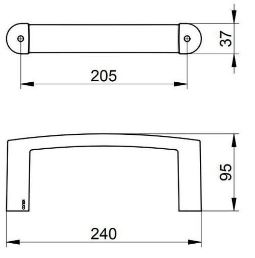 Keuco Elegance Towel Ring - Chrome