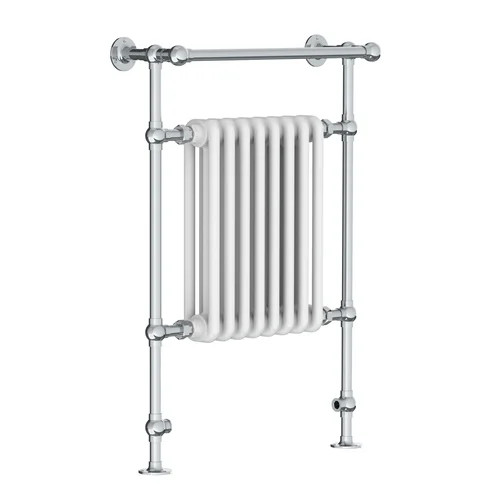 Lefroy Brooks LB 3202 Classic towel warmer with stainless steel radiator - Electric