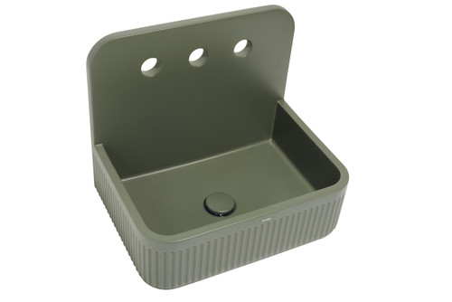 ZAROS ConKréte 3 Taphole Basin Grey Green