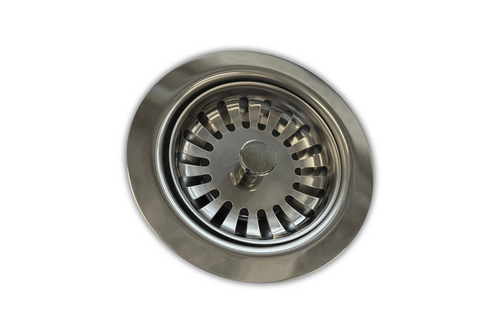 3.5" Standard Basket Strainer - Chrome