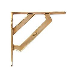 Thomas Crapper Medium Darby Bracket – Polished Brass