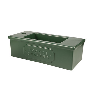 Thomas Crapper Bentham 'Forest Green' Cloakroom Basin – Left hand