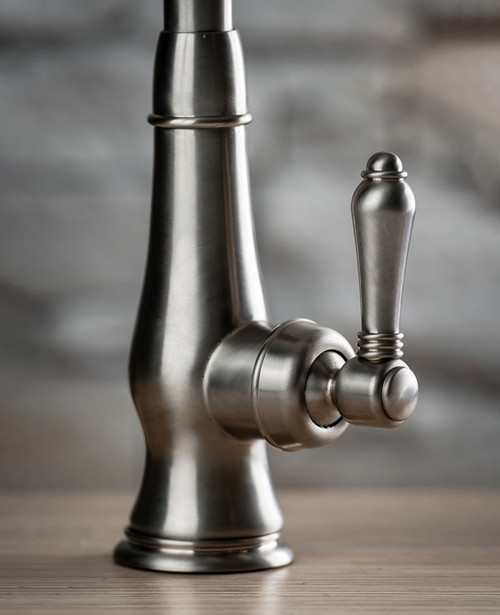 Captain 1-Hole Kitchen Sink Mixer With Pull Down Spray Lacquered Iron Captain 1-Hole Kitchen Sink Mixer With Pull Down Spray Lacquered Iron