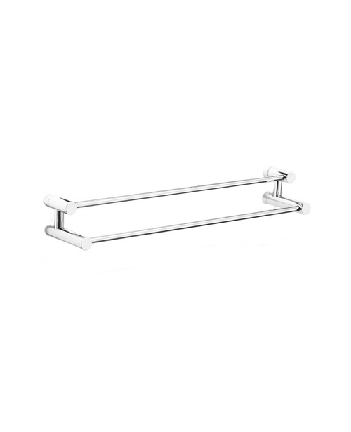 Samuel Heath Zen double towel rail 610mm chrome