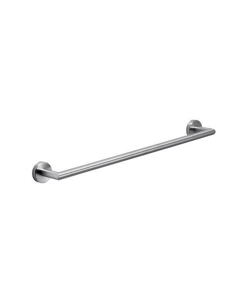 Flow  60cm towel rail brushed stainless steel