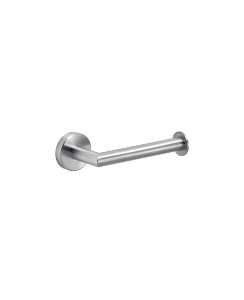 Flow  toilet roll holder brushed stainless steel