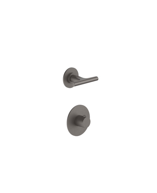 Fantini Sailing single outlet thermostatic shower valve PVD gun metal Fantini Sailing single outlet thermostatic shower valve PVD gun metal