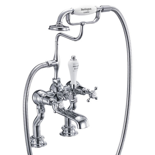 Claremont Regent Bath Shower Mixer Deck Mounted - finish options