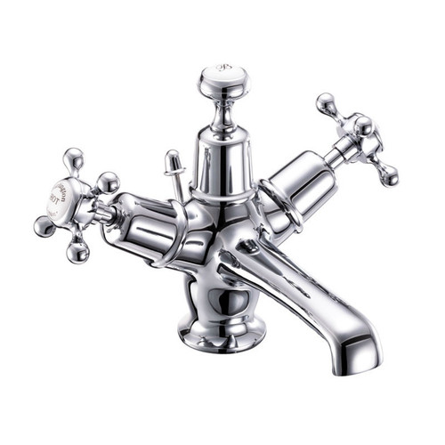 Claremont Basin Mixer with Pop-up Waste - finish options