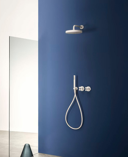 Fantini I Balocchi dual outlet thermostatic shower kit - finish options