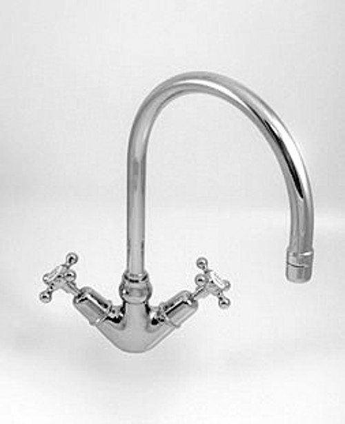 Tradition 1-hole kitchen sink mixer/cross top - finish options